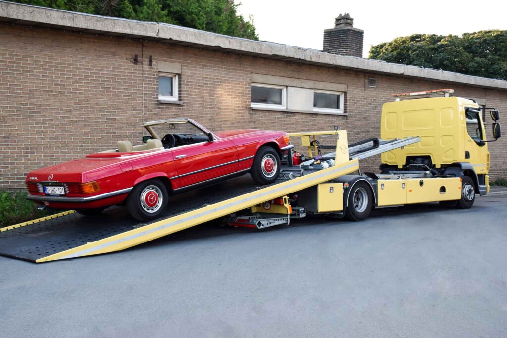 Mercedes oldtimer panne